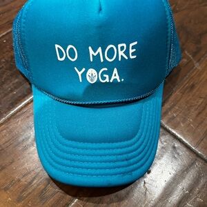 OTTO Teal Mesh Cap DO MORE YOGA
